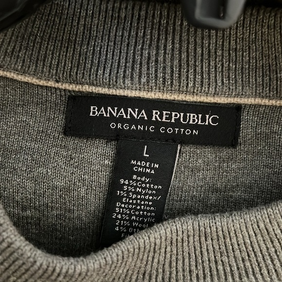 Banana Republic men’s embroidered sweatshirt - Picture 5 of 5